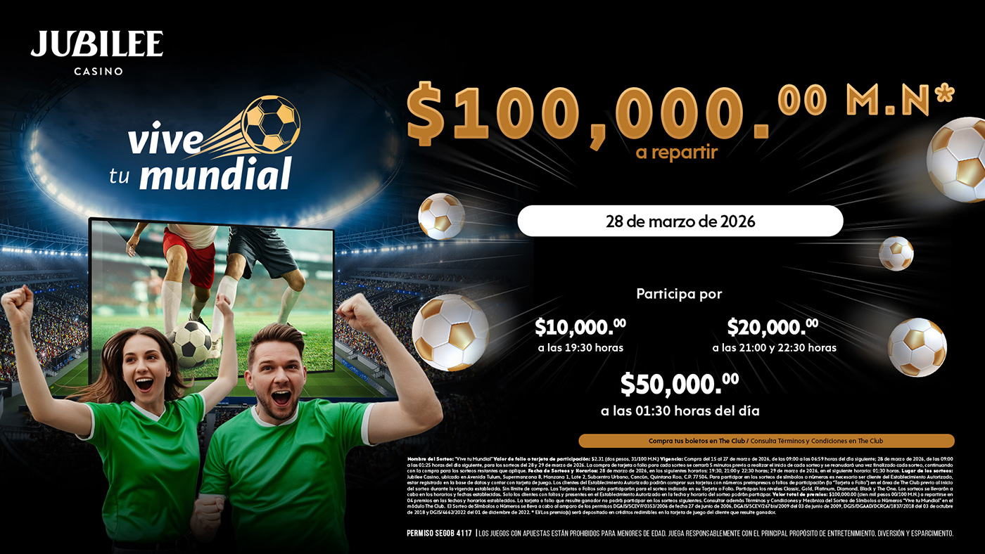  La pasión se vive en cada jugada del sorteo VIVE TU MUNDIAL